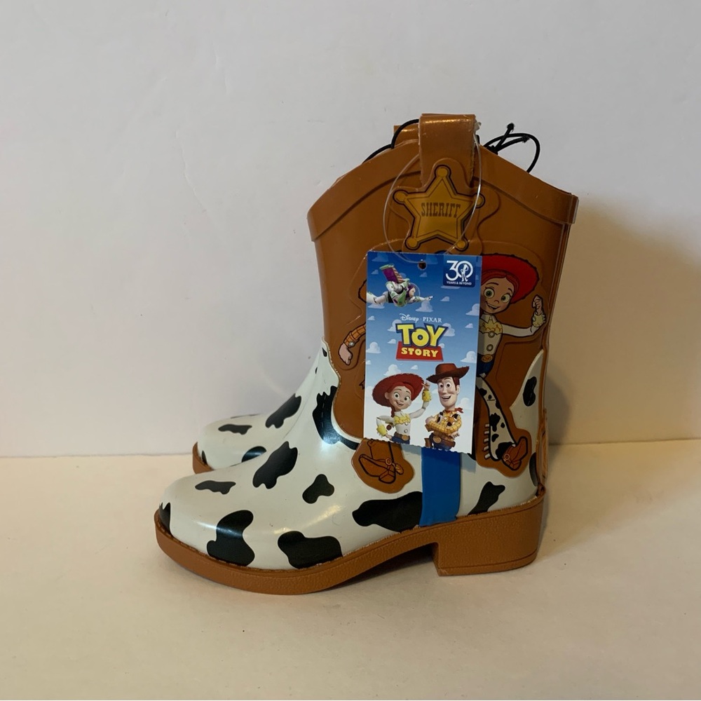 NWT. DISNEY Toy Story Toddler Rain Boots - Picture 3 of 7